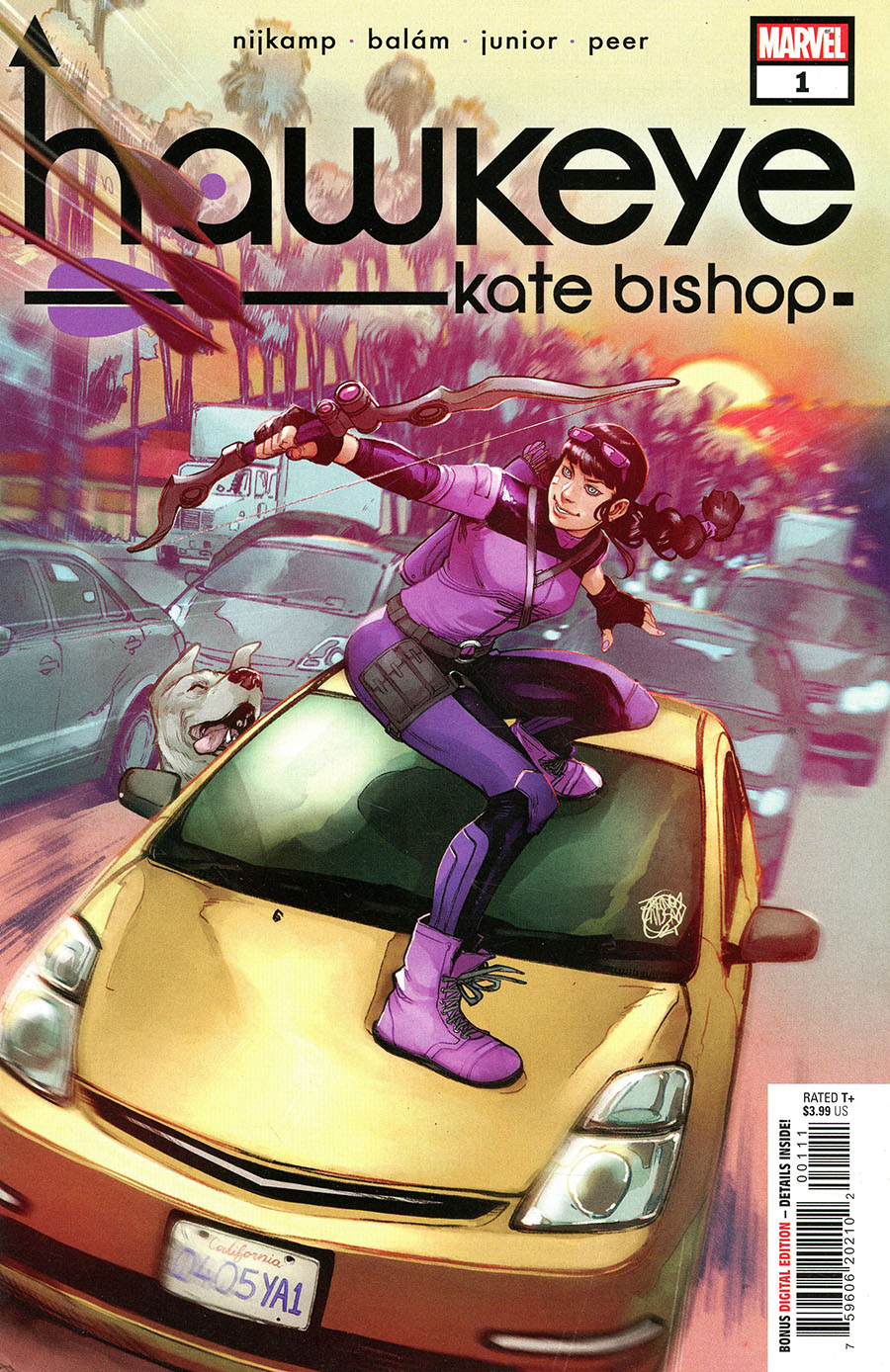 Hawkeye Kate Bishop #1 Cover A Regular Jahnoy Lindsay Cover