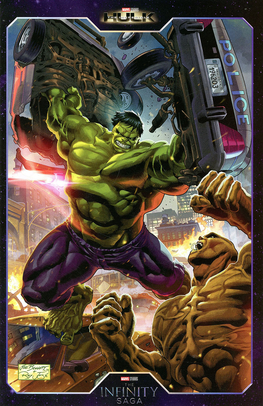 Hulk Vol 5 #1 Cover B Variant Joe Bennett Infinity Saga Phase 1 Cover