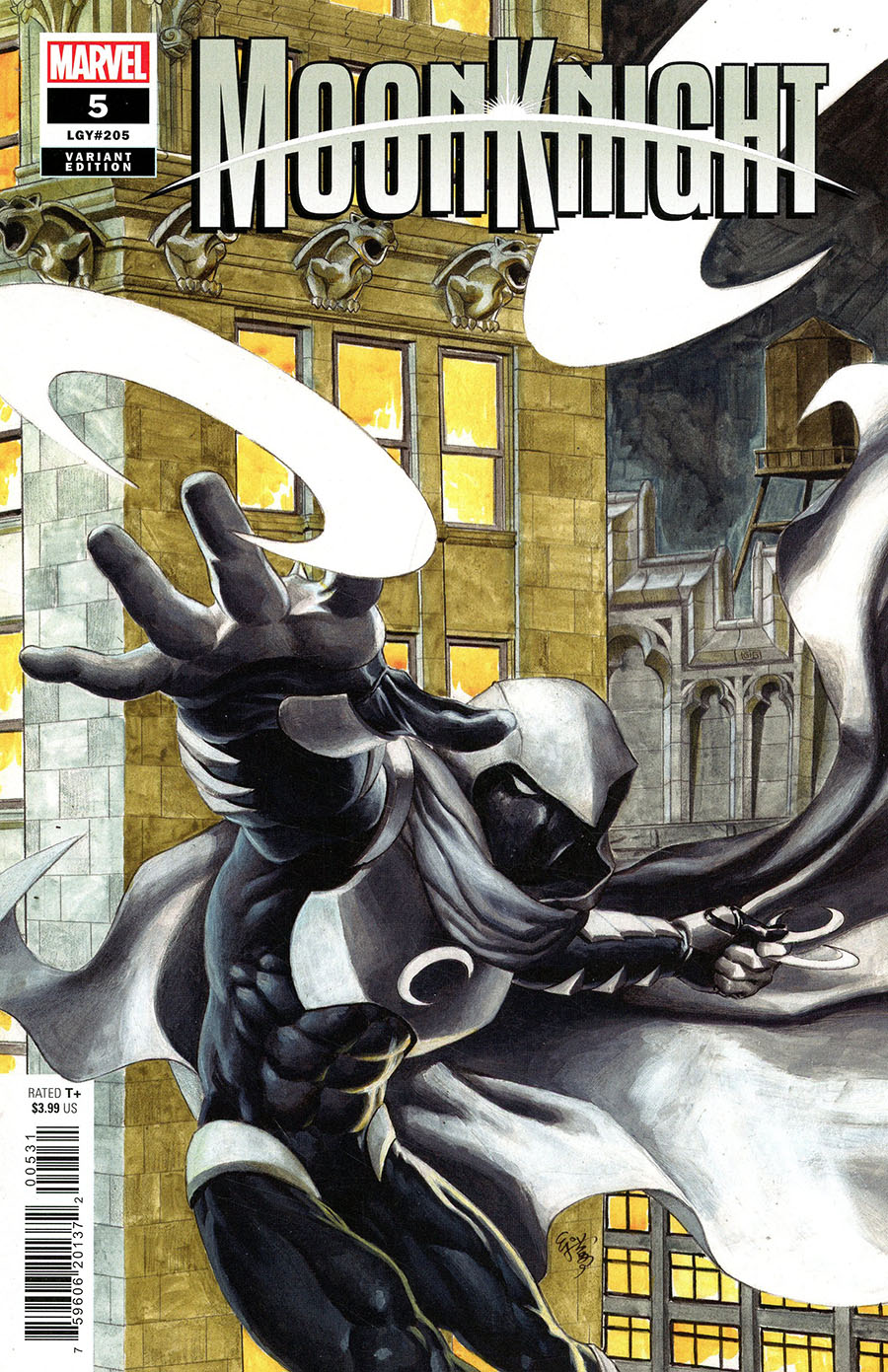 Moon Knight Vol 9 #5 Cover B Variant Benjamin Su Cover