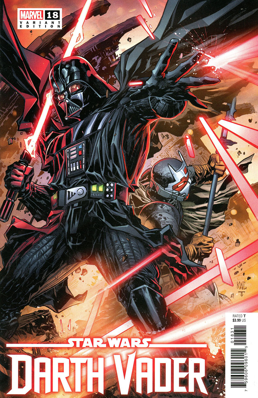Star Wars Darth Vader #18 Cover C Variant Ken Lashley Cover