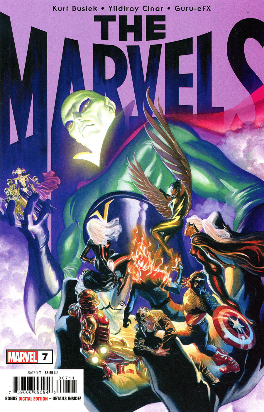 The Marvels #7 Cover A Regular Alex Ross Cover