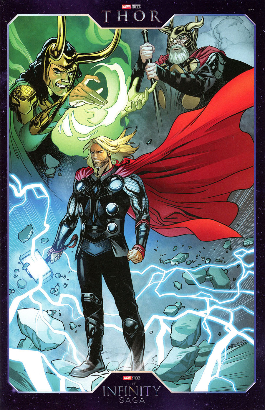 Thor Vol 6 #19 Cover B Variant Emanuela Lupacchino Infinity Saga Phase 1 Cover
