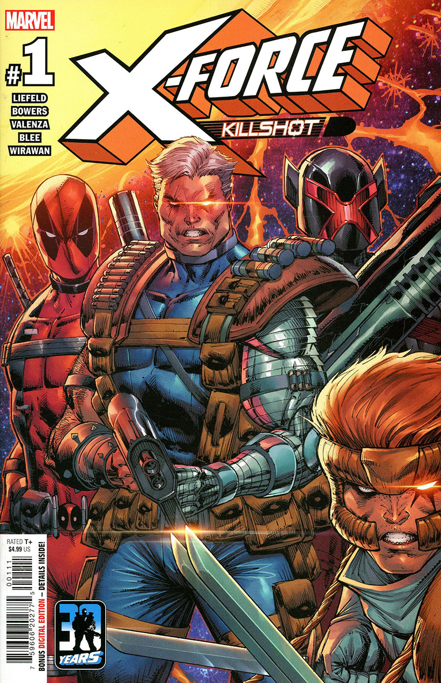 X-Force Killshot Anniversary Special #1 (One Shot) Cover A Regular Rob Liefeld Cover