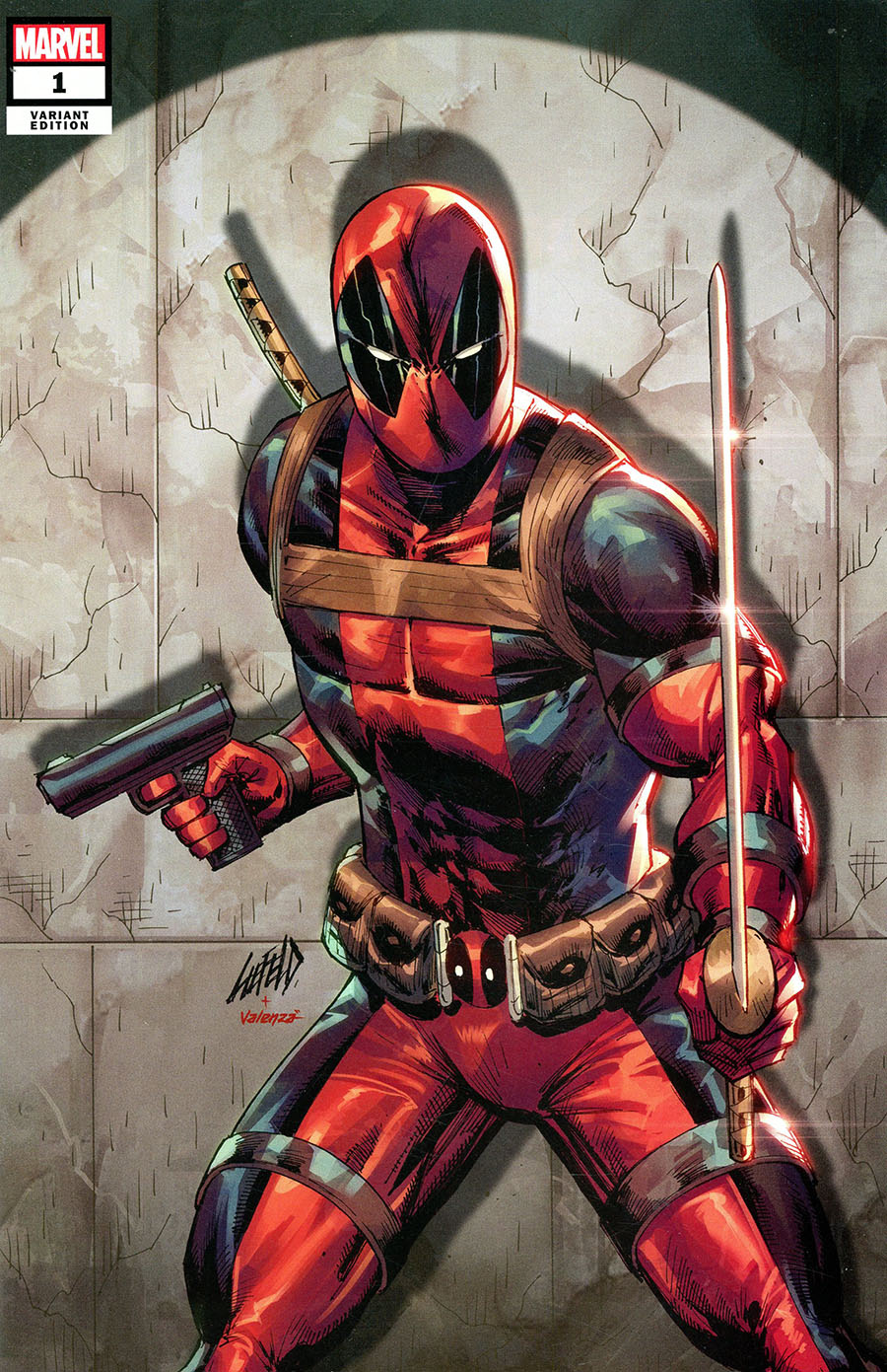 X-Force Killshot Anniversary Special #1 (One Shot) Cover D Variant Rob Liefeld Connecting B Deadpool Cover