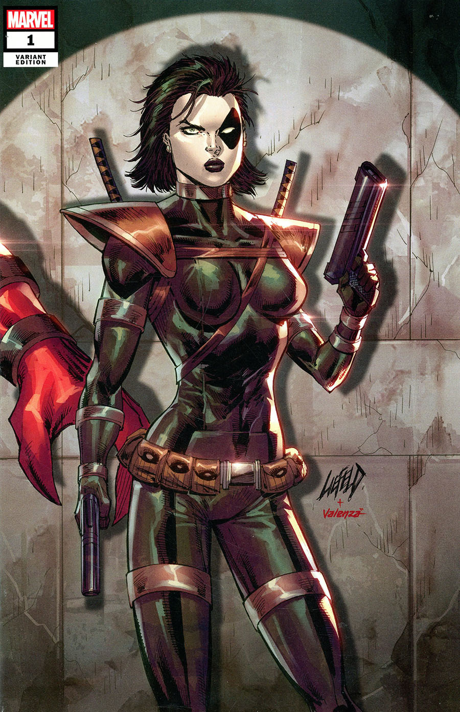 X-Force Killshot Anniversary Special #1 (One Shot) Cover G Variant Rob Liefeld Connecting E Domino Cover