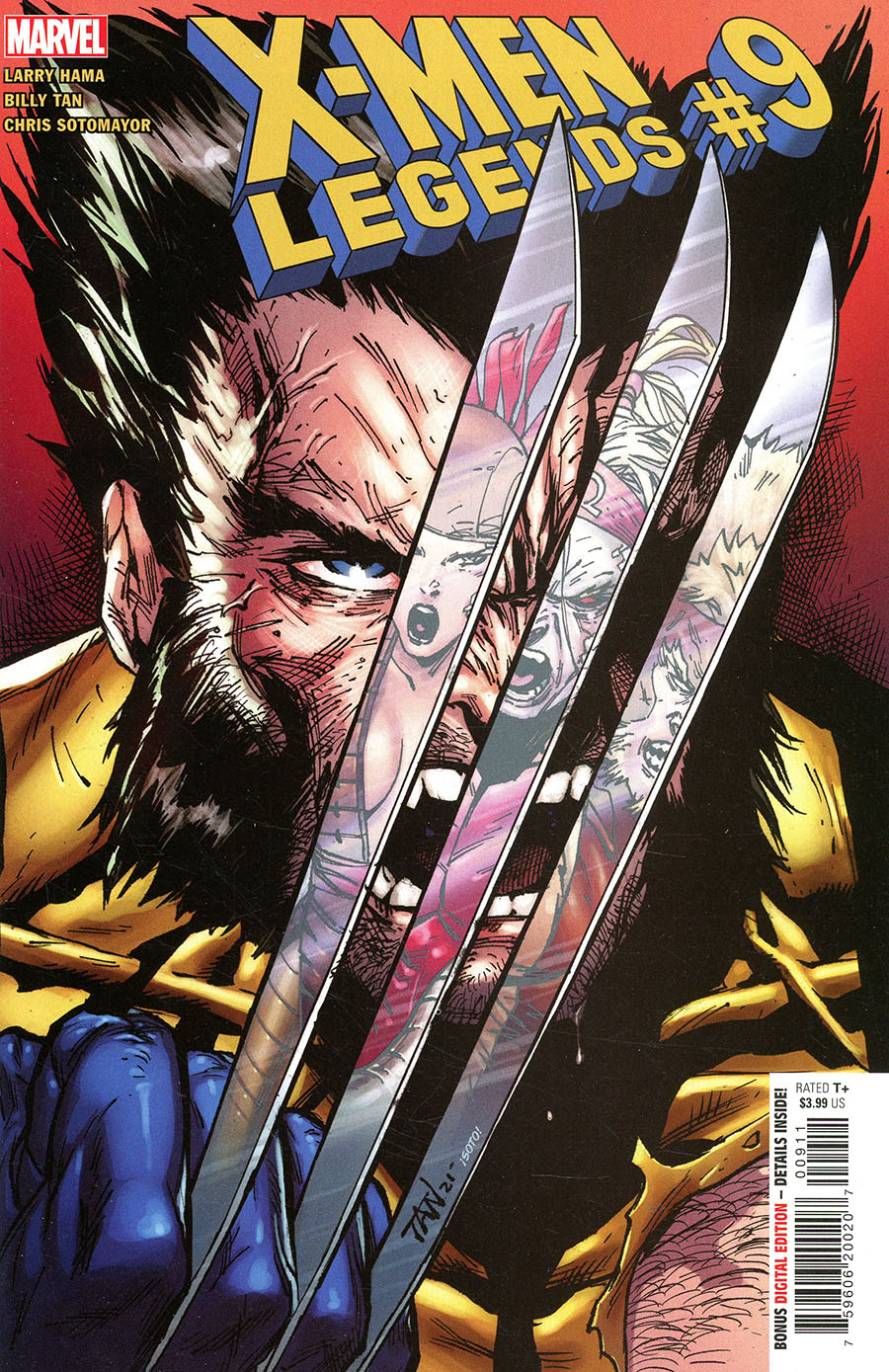 X-Men Legends #9 Cover A Regular Billy Tan Cover