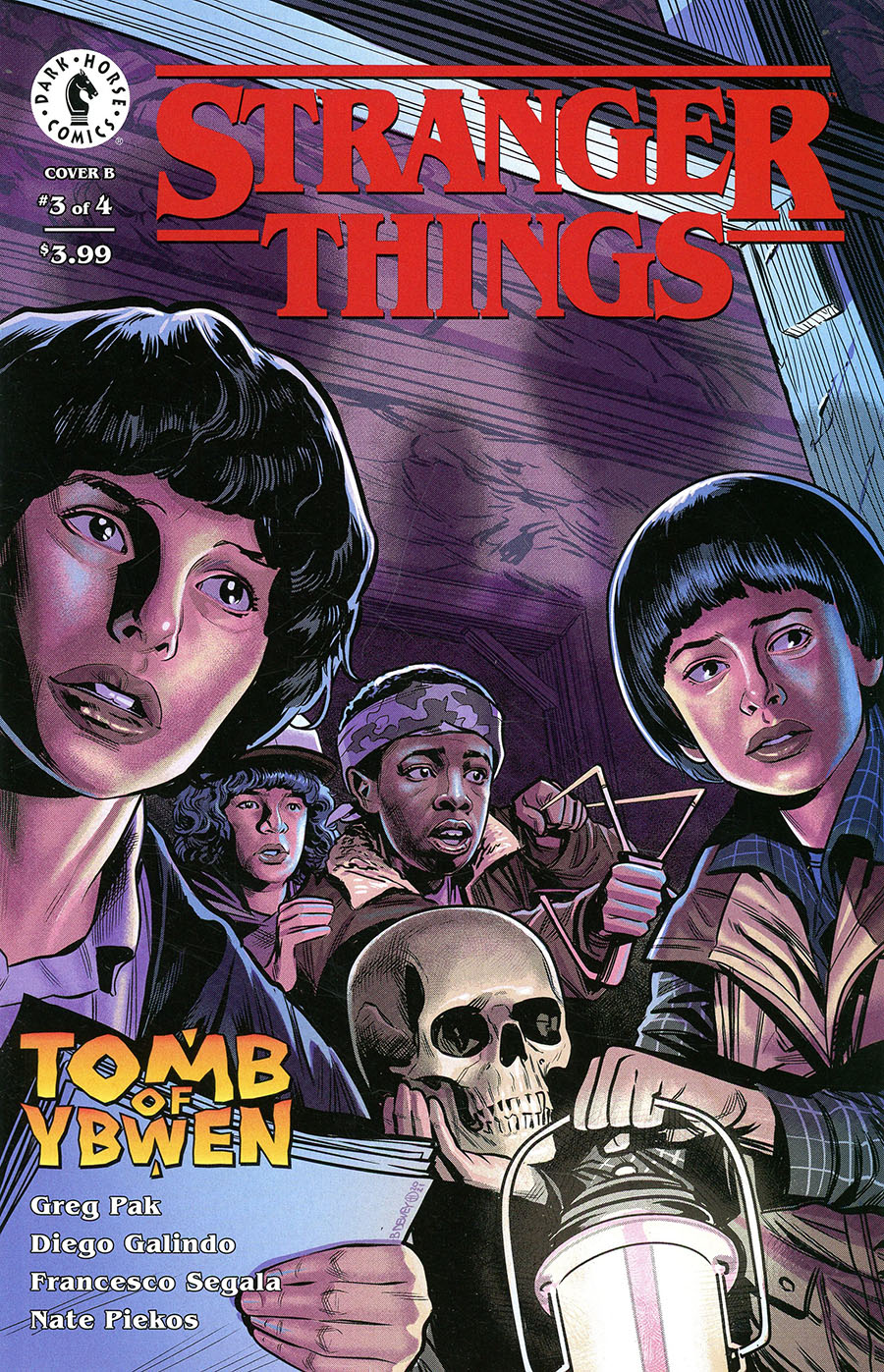 Stranger Things Tomb Of Ybwen #3 Cover B Variant Ben Dewey Cover