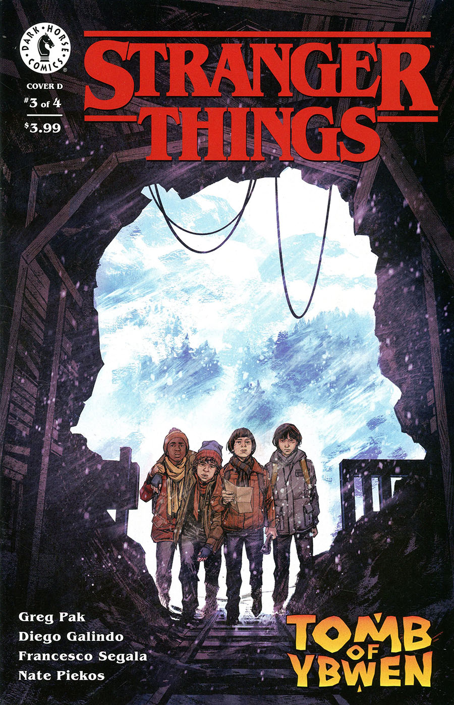 Stranger Things Tomb Of Ybwen #3 Cover D Variant Todor Hristov Cover