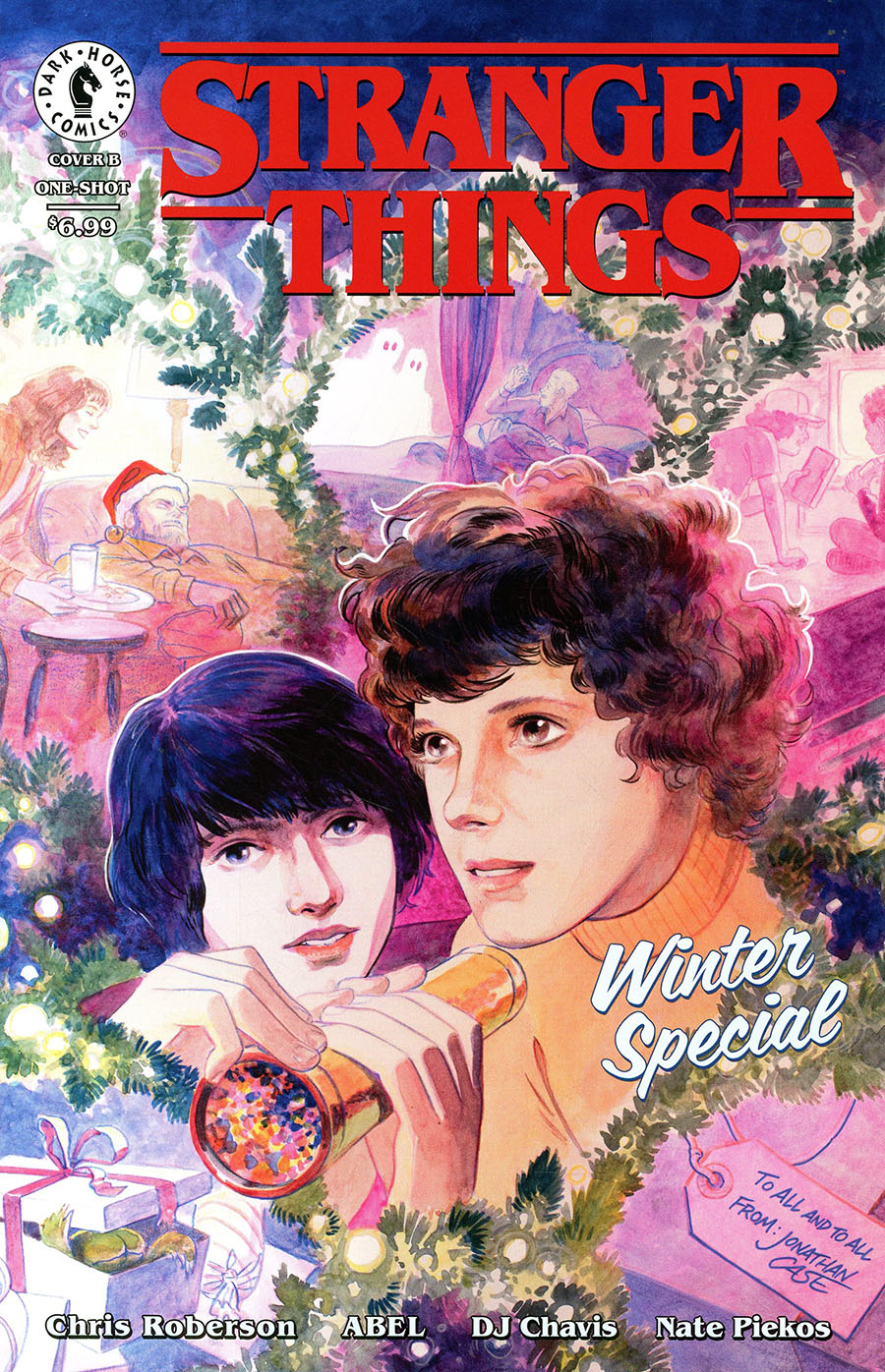 Stranger Things Winter Special #1 (One Shot) Cover B Variant Jonathan Case Cover
