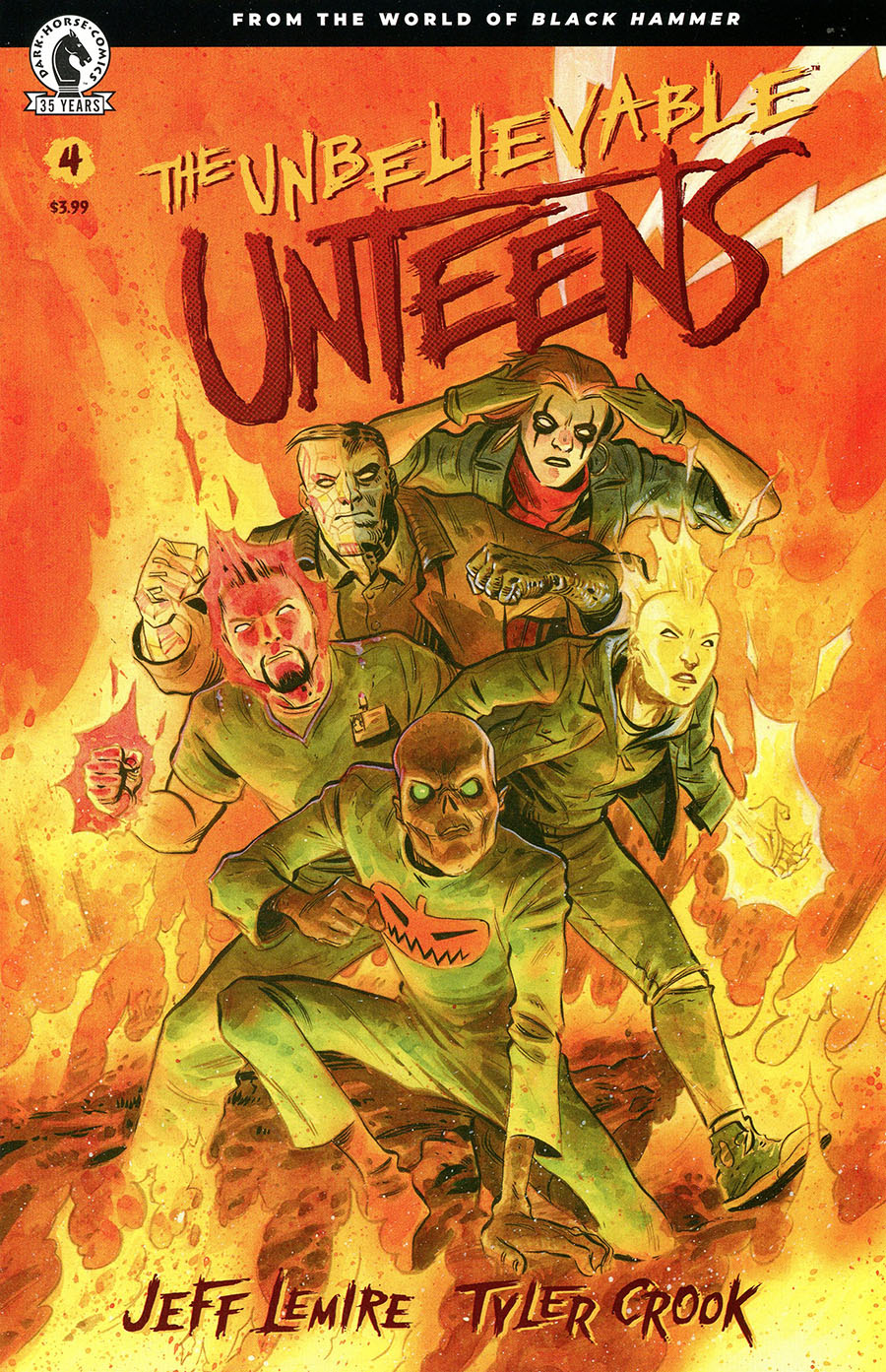 Unbelievable Unteens From The World Of Black Hammer #4 Cover A Regular Tyler Crook Cover