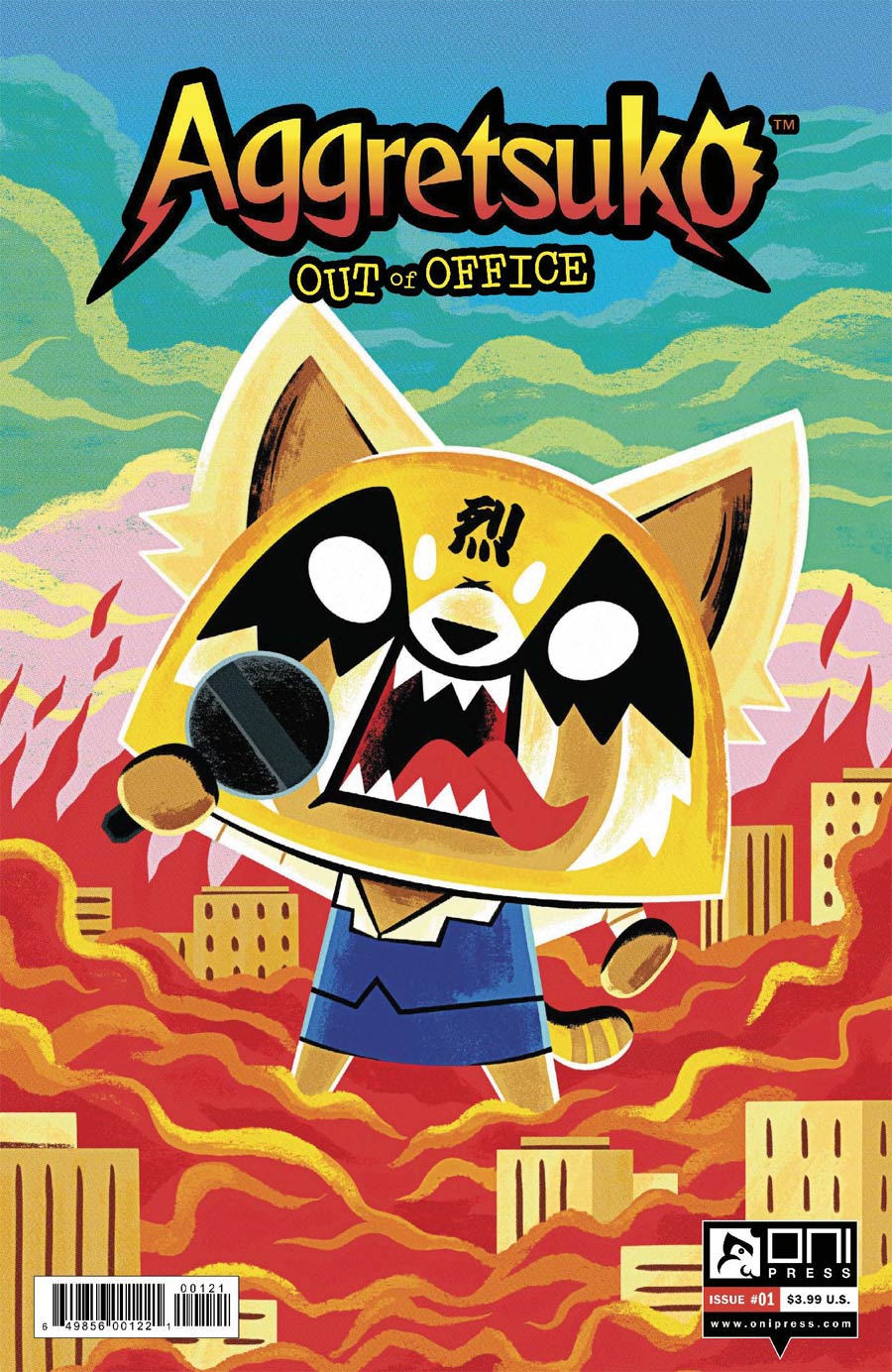 Aggretsuko Out Of Office #1 Cover B Variant Andrew Kolb Cover