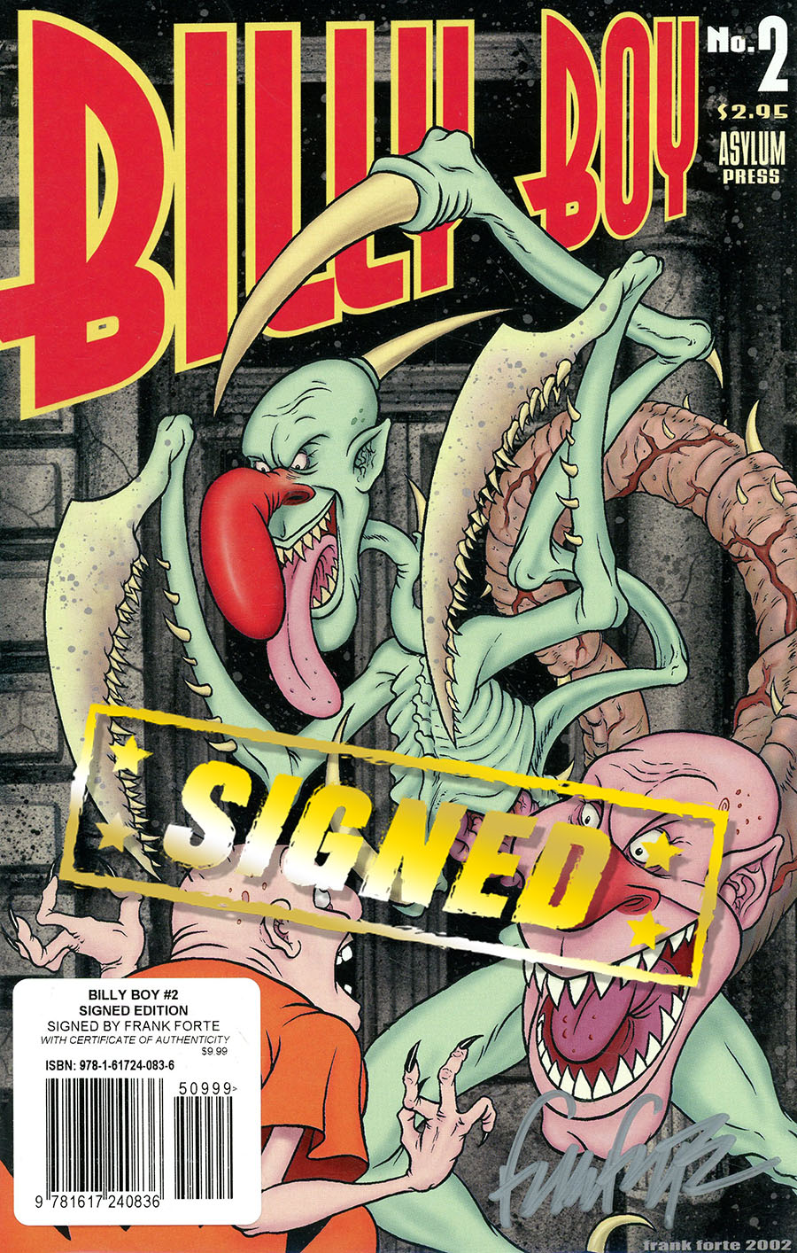 Billy Boy #2 Signed Edition