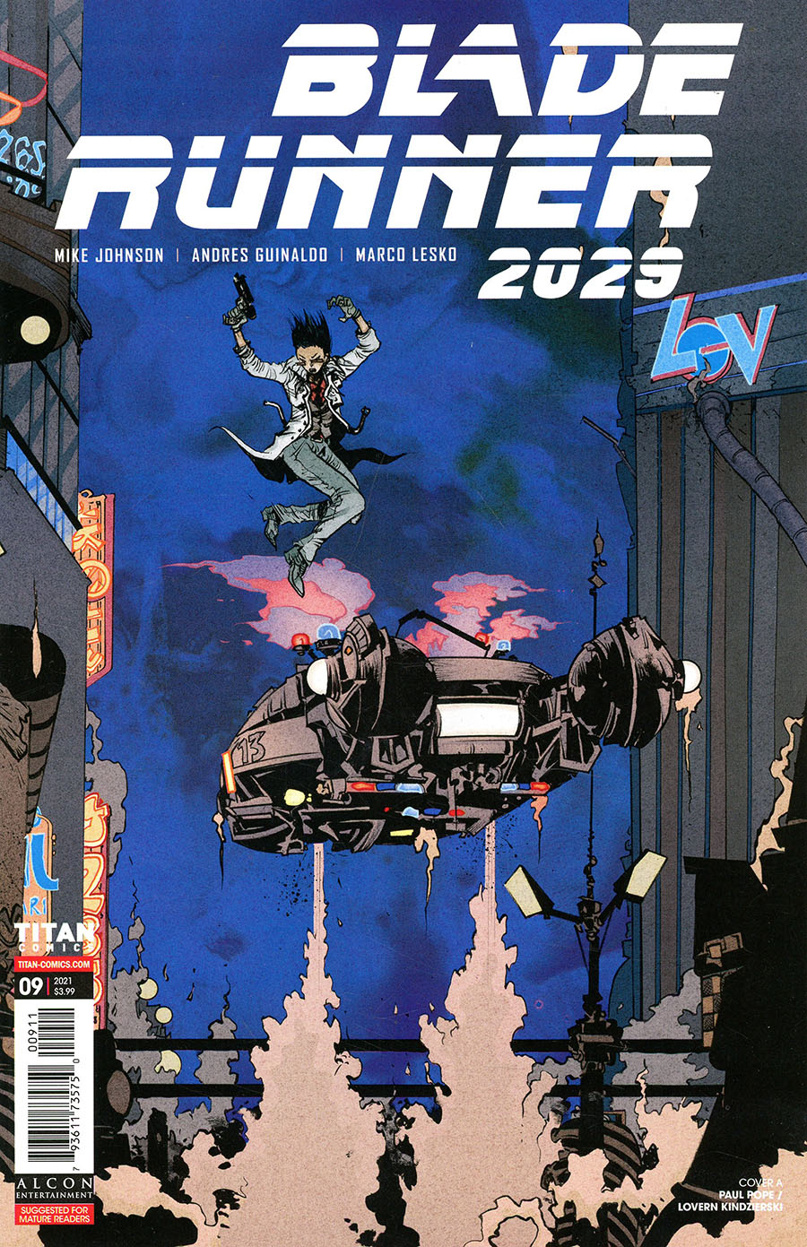 Blade Runner 2029 #9 Cover A Regular Paul Pope Cover