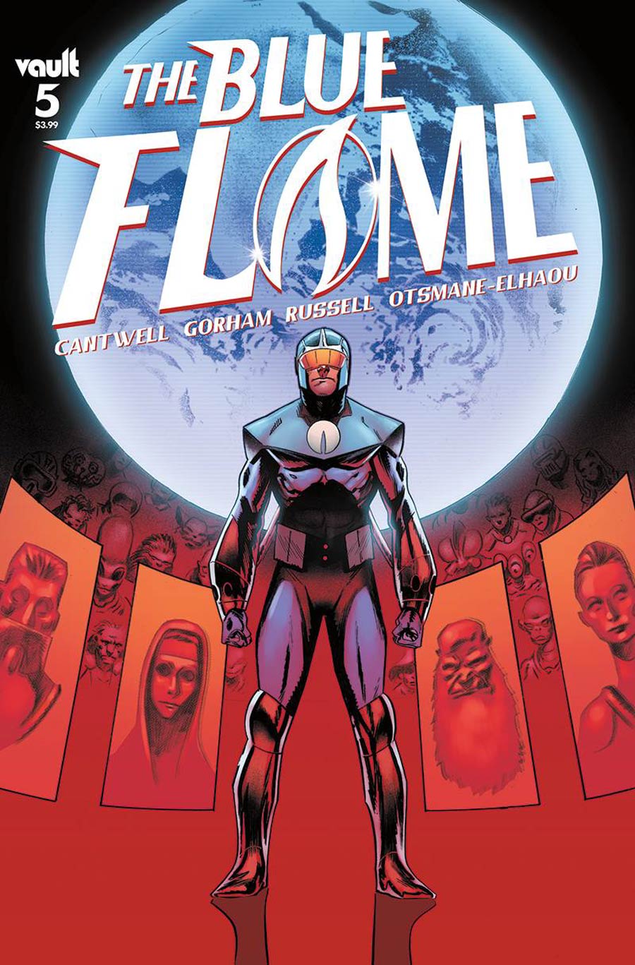 Blue Flame #5 Cover A Regular Adam Gorham Cover