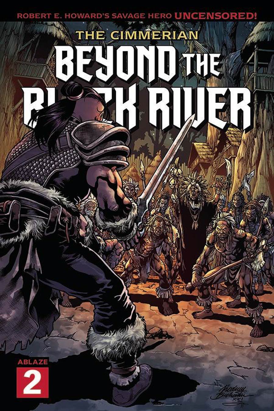 Cimmerian Beyond The Black River #2 Cover B Variant Rodney Buchemi Cover