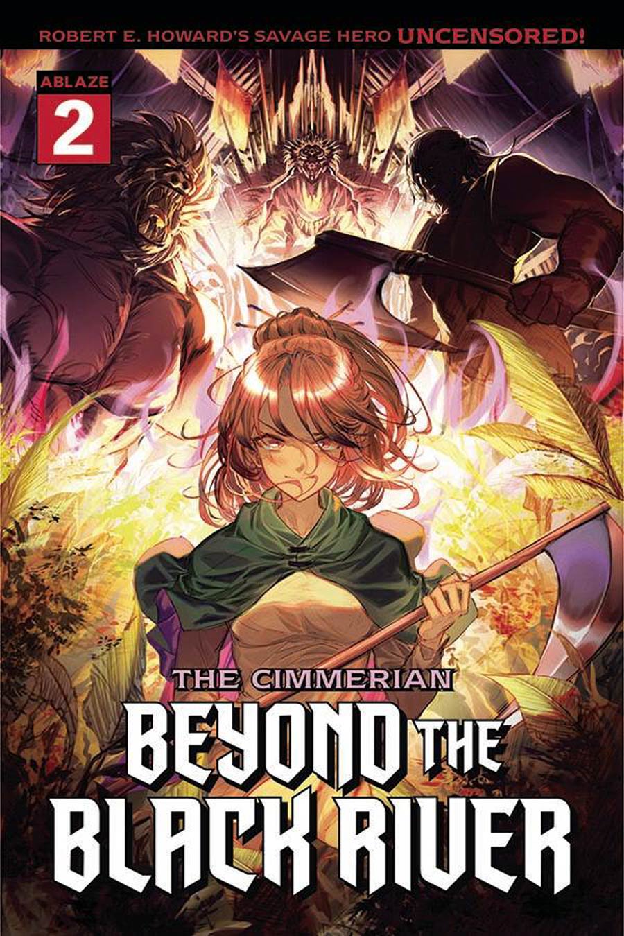Cimmerian Beyond The Black River #2 Cover C Variant Usanekorin Cover
