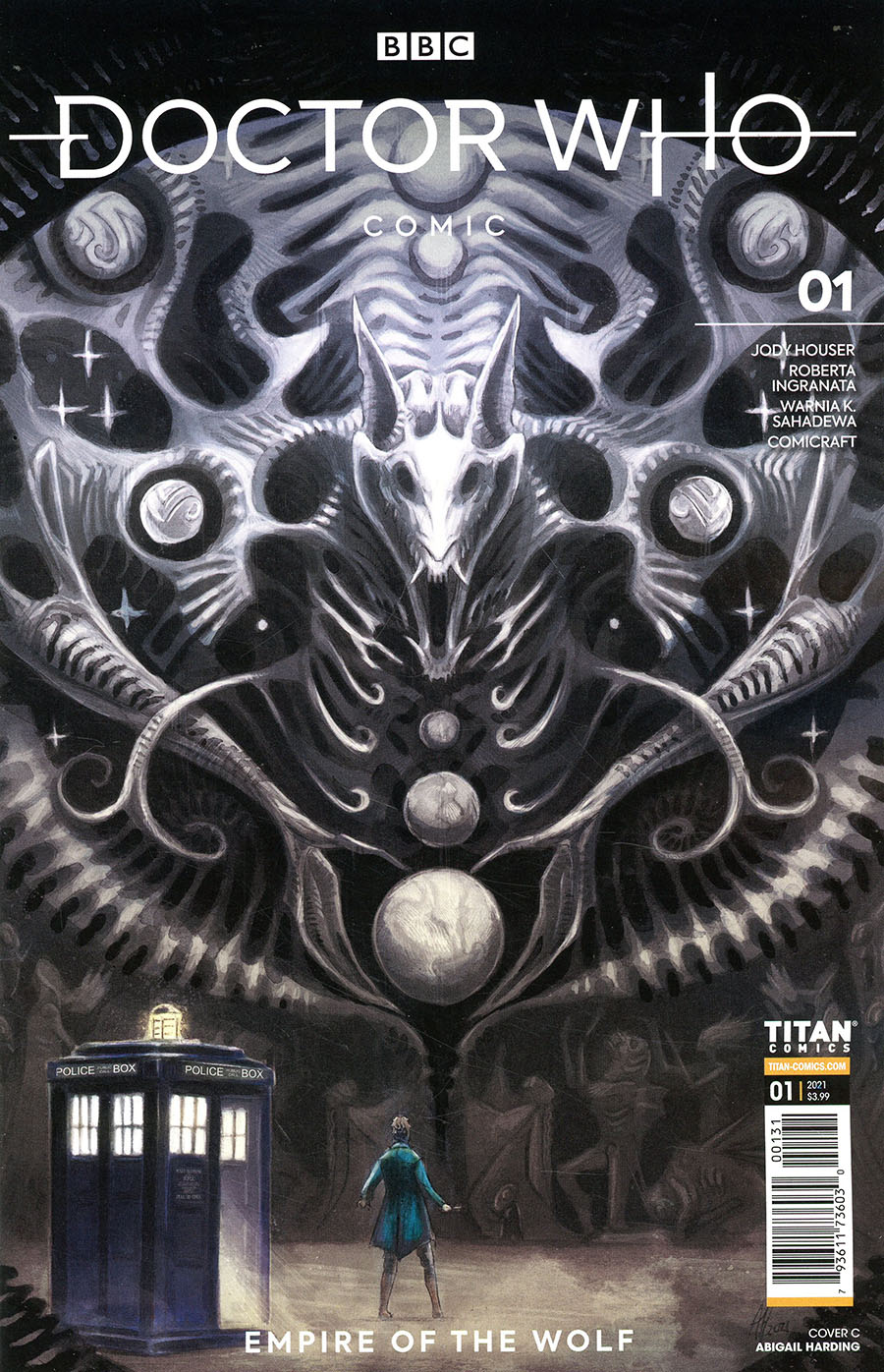Doctor Who Empire Of The Wolf #1 Cover C Variant Abigail Harding Cover