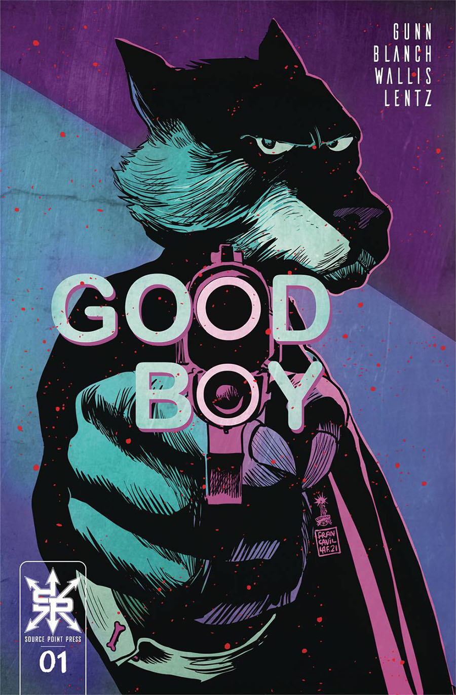Good Boy #1 Cover B Variant Francesco Francavilla Cover
