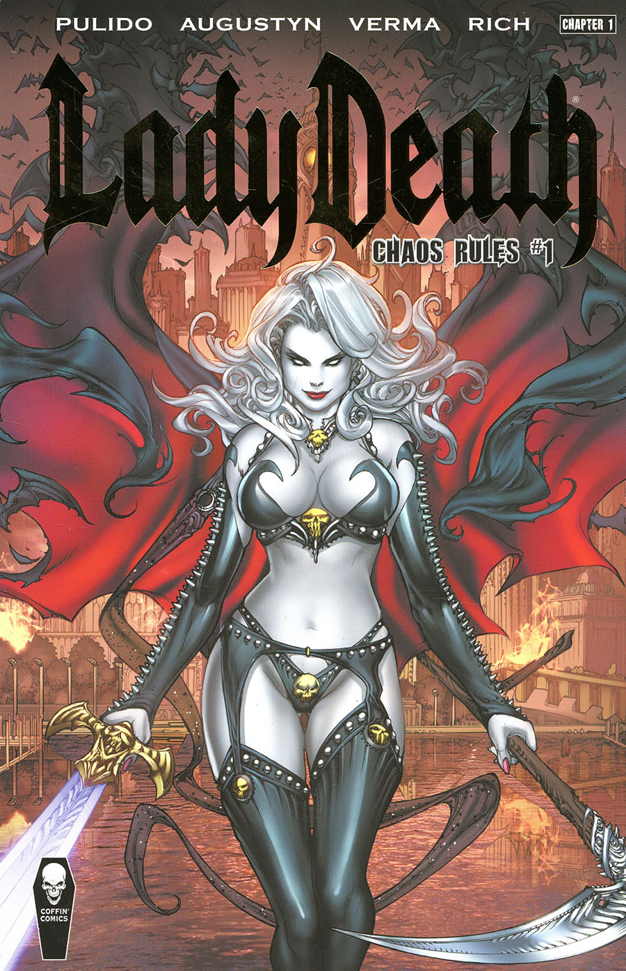 Lady Death Chaos Rules #1 Cover G Premiere Edition
