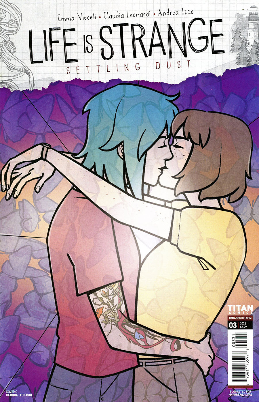 Life Is Strange Settling Dust #3 Cover C Variant Claudia Leonardi Cover