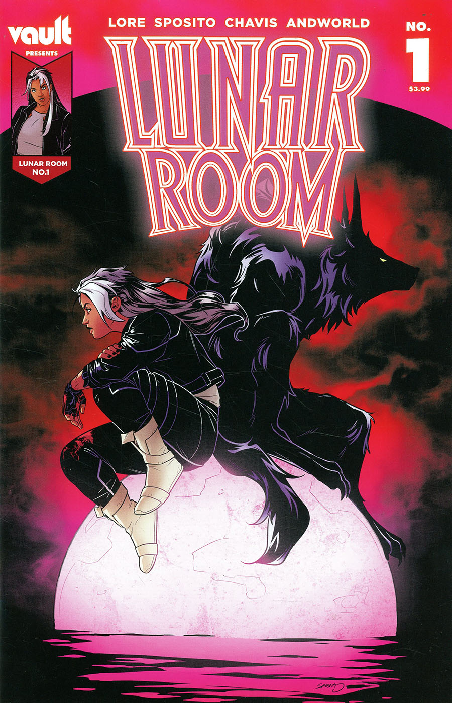 Lunar Room #1 Cover A Regular Gio Sposito Cover