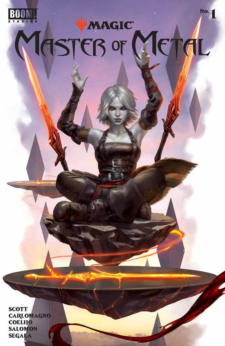 Magic Master Of Metal #1 (One Shot) Cover B Variant Miguel Mercado Connecting Cover