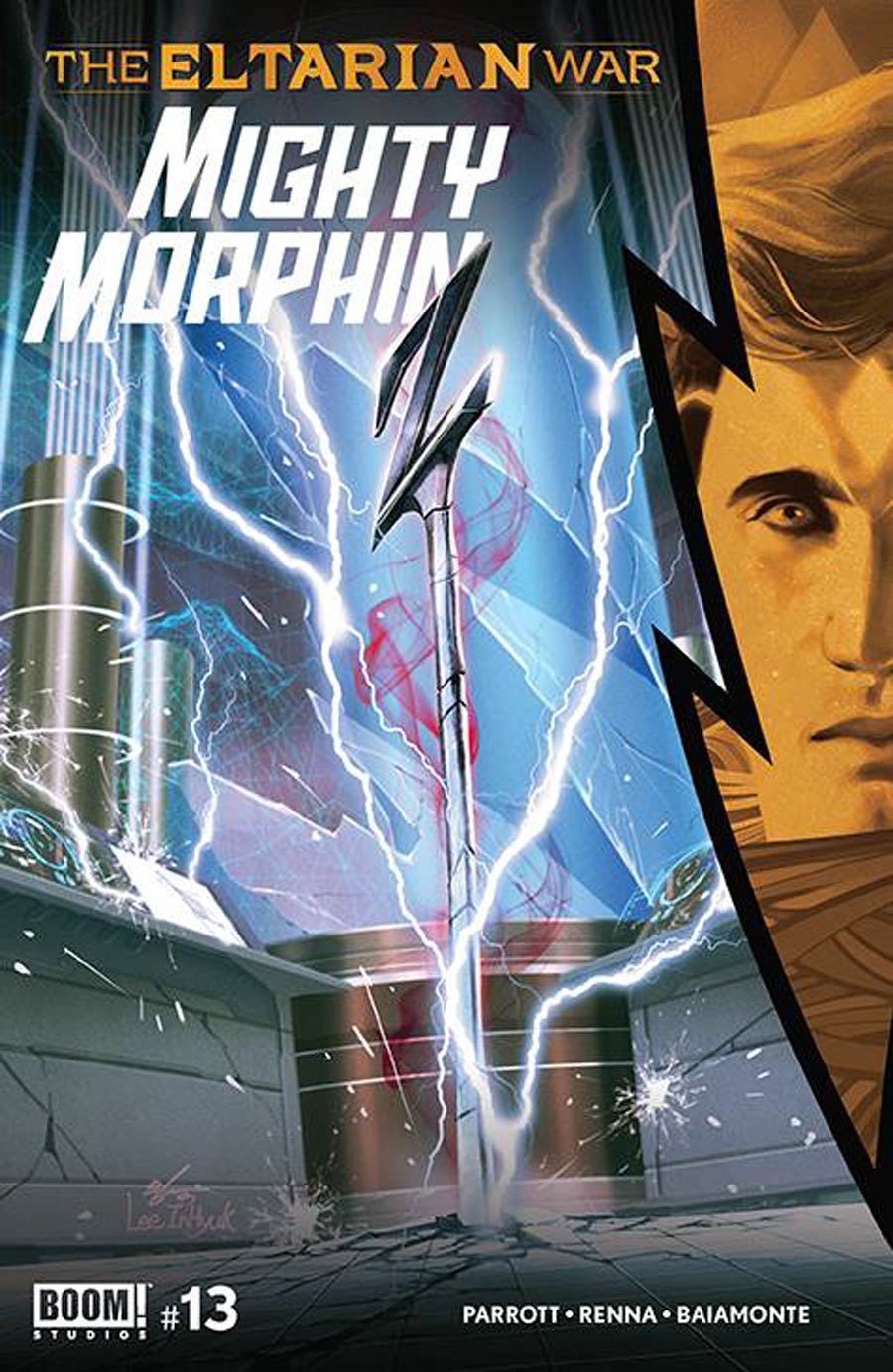 Mighty Morphin #13 Cover A Regular Inhyuk Lee Cover (The Eltarian War Part 1)