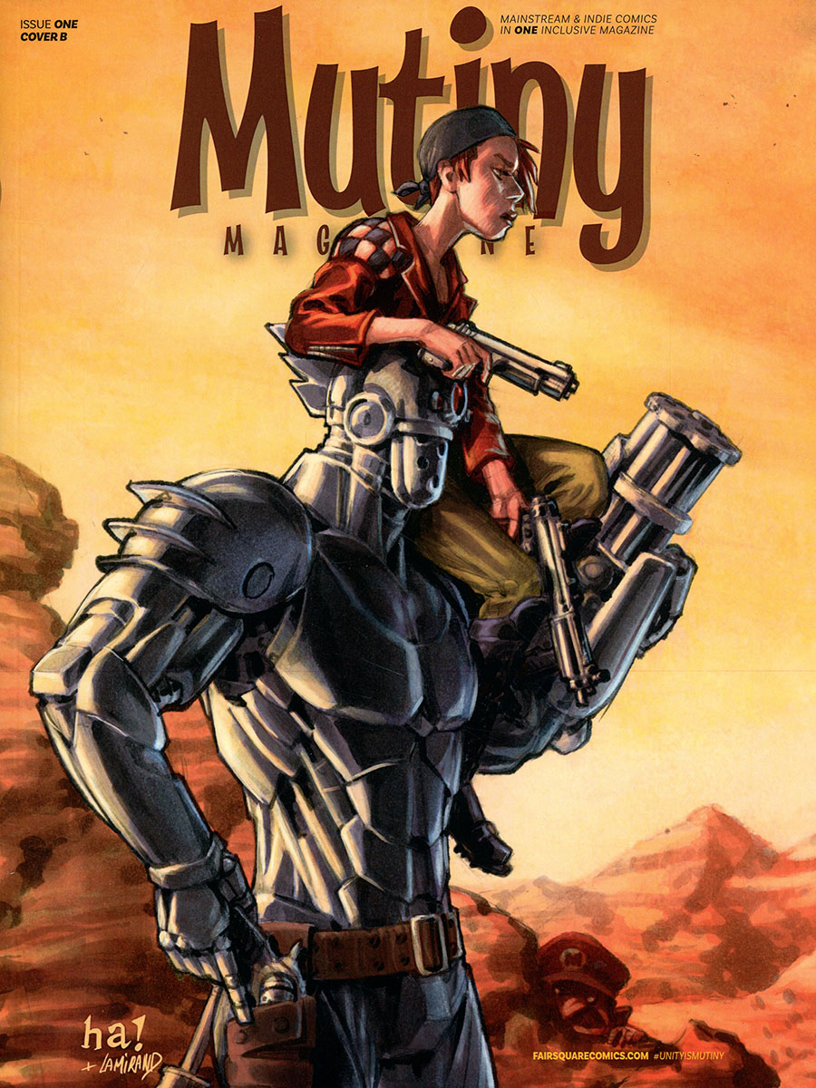 Mutiny Magazine #1 Cover B Variant Gene Ha & Seb Lamirand Cover