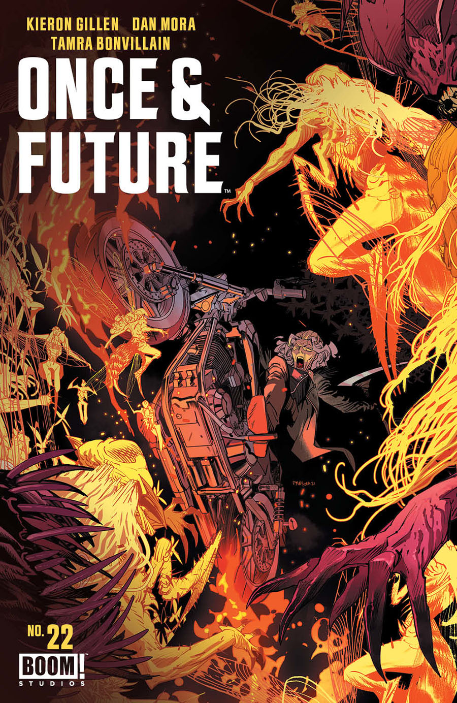 Once & Future #22 Cover A Regular Dan Mora Cover