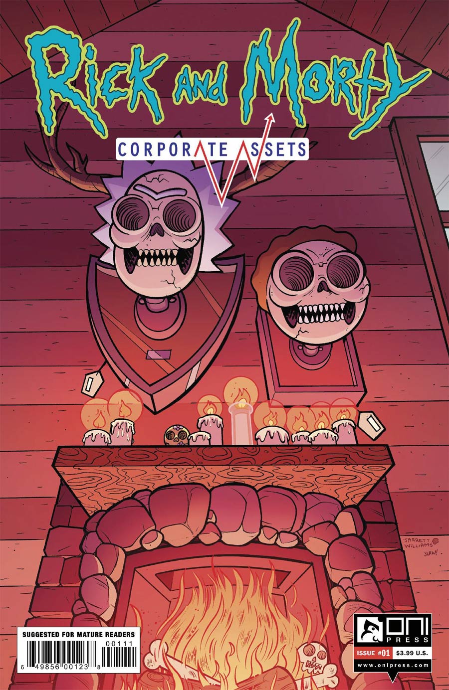Rick And Morty Corporate Assets #1 Cover A Regular Jarrett Williams Cover