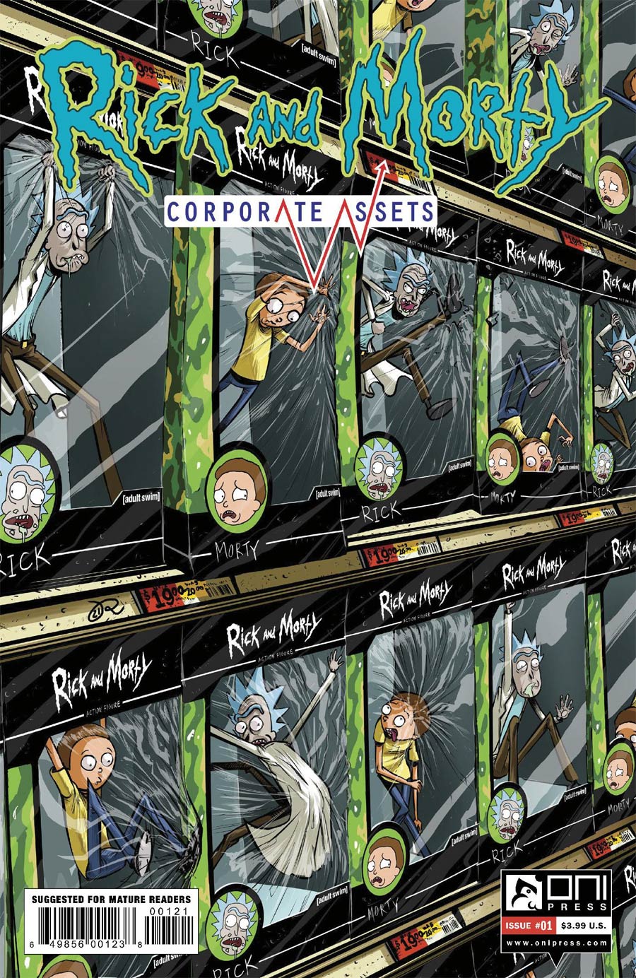 Rick And Morty Corporate Assets #1 Cover B Variant Ryan Lee Cover