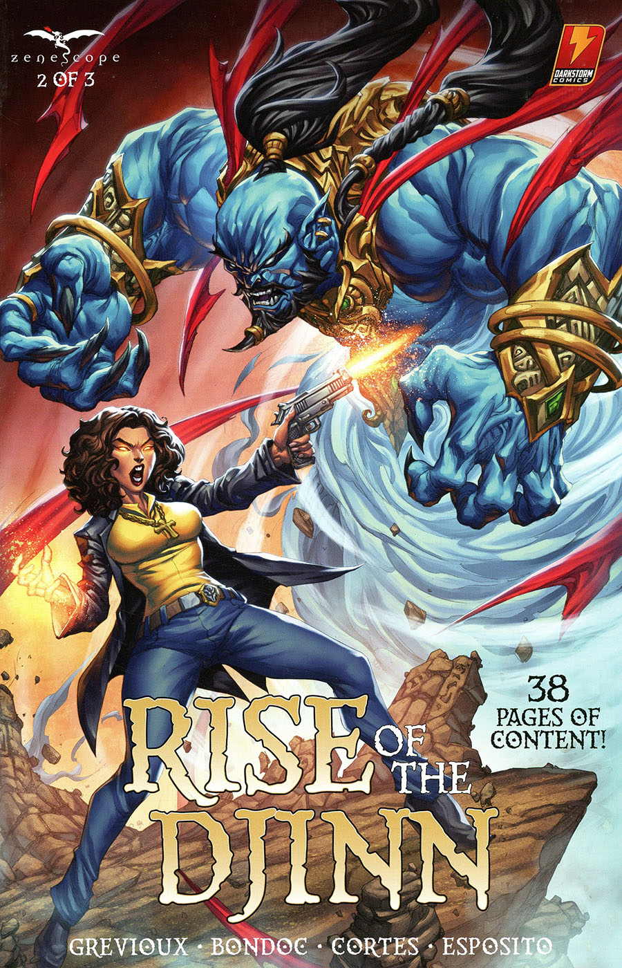 Rise Of The Djinn #2 Cover A Paolo Pantalena