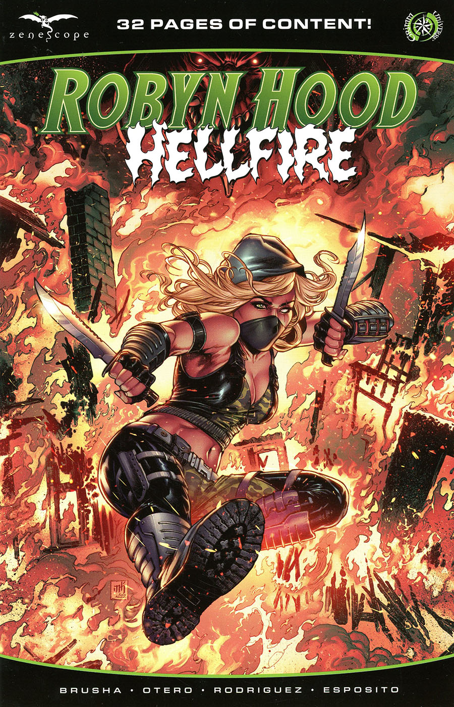 Grimm Fairy Tales Presents Robyn Hood Hellfire #1 (One Shot) Cover A Mike Krome