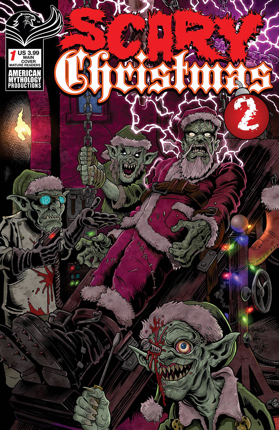 Scary Christmas Vol 2 #1 Cover A Regular Buz Hasson & Ken Haeser Cover