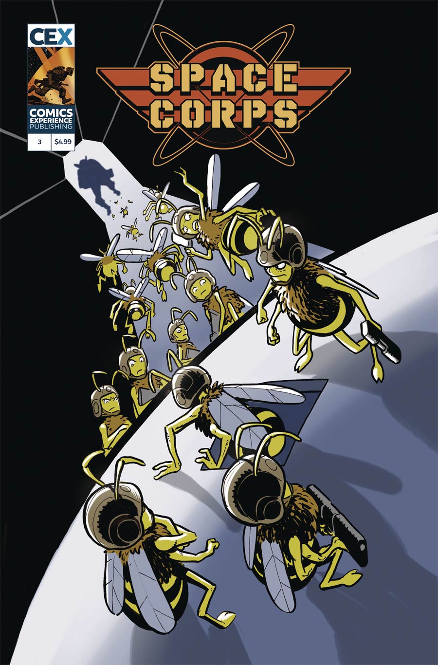 Space Corps #3 Cover B Variant Gannon Beck Cover