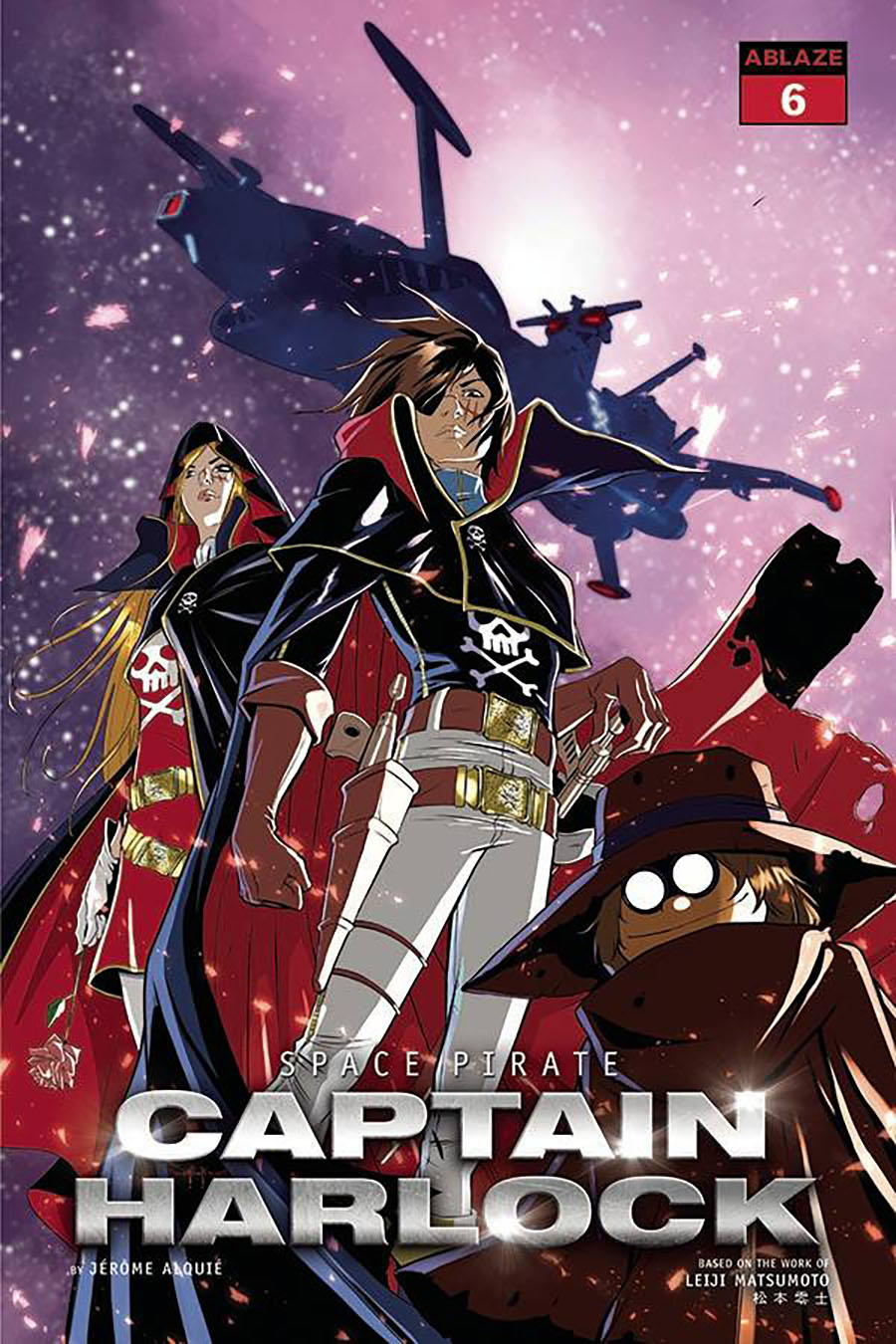 Space Pirate Captain Harlock #6 Cover A Regular Pasquale Qualano Cover