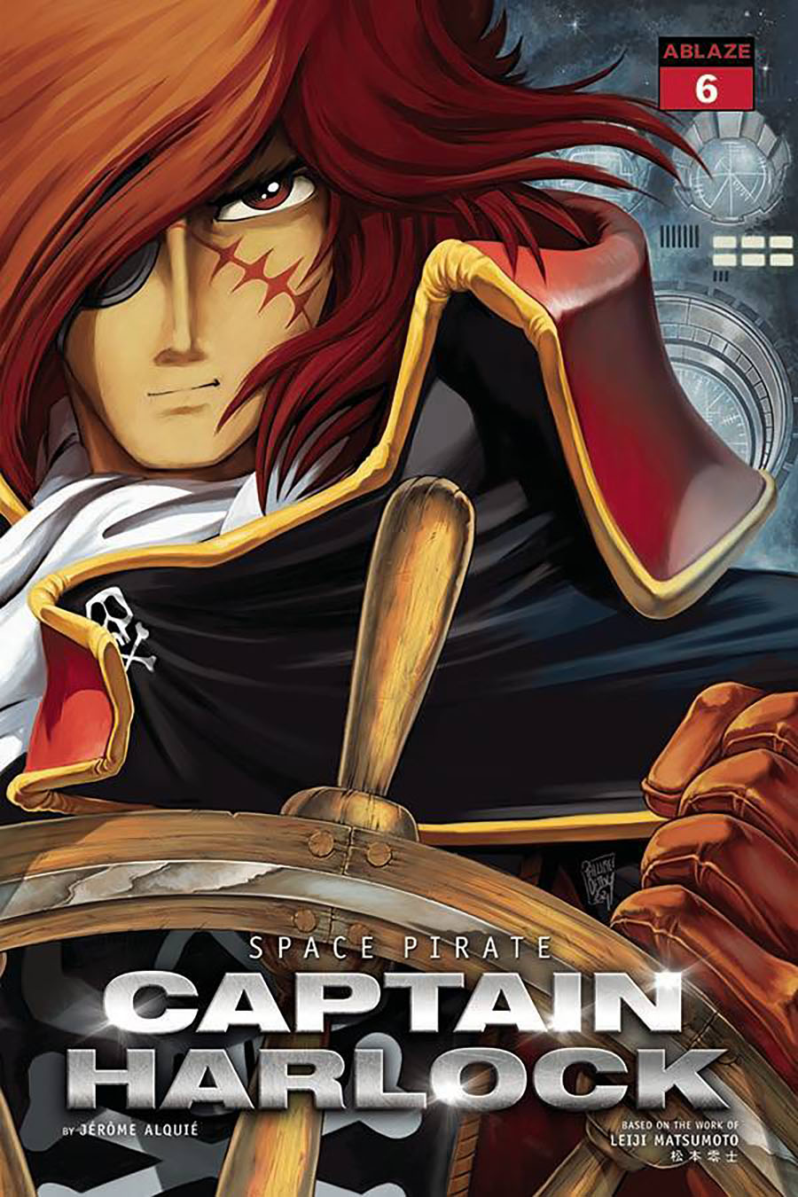 Space Pirate Captain Harlock #6 Cover D Variant Philippe Dessoly Cover