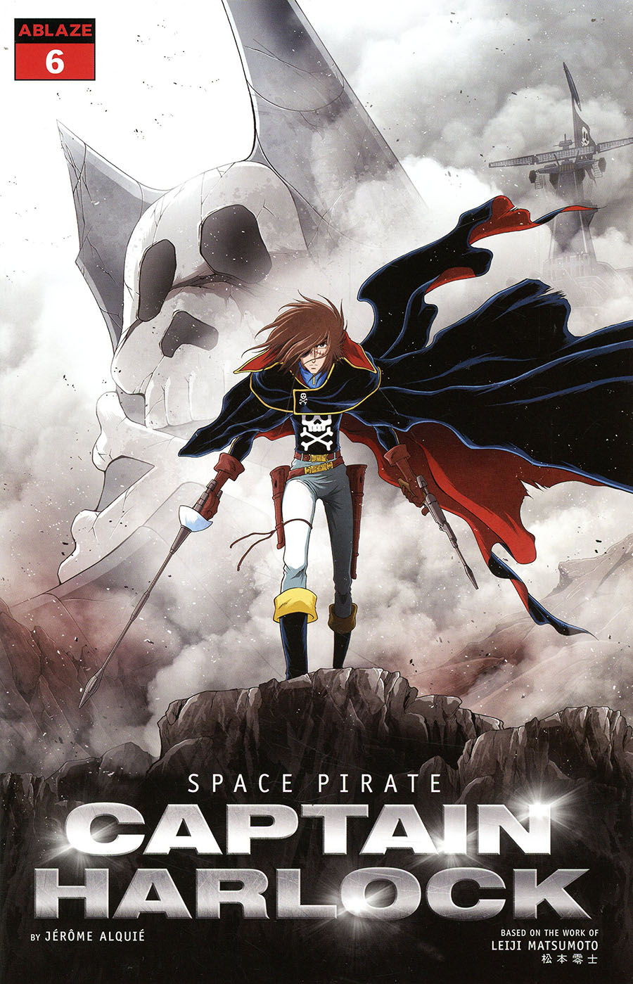Space Pirate Captain Harlock #6 Cover E Variant Jerome Alquie Cover