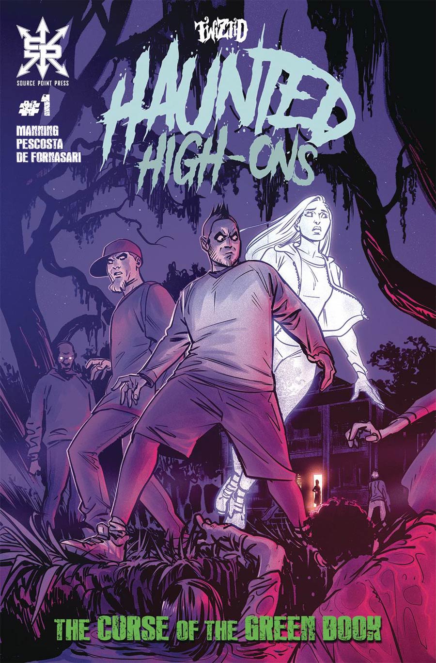 Twiztid Haunted High-Ons The Curse Of The Green Book #1 Cover A Regular Marianna Pescosta Cover