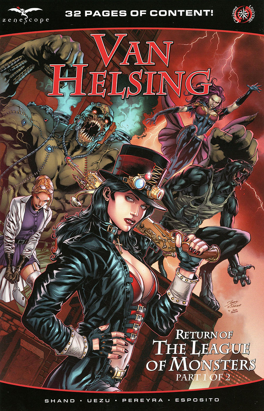 Grimm Fairy Tales Presents Van Helsing Return Of The League Of Monsters #1 Cover A Igor Vitorino