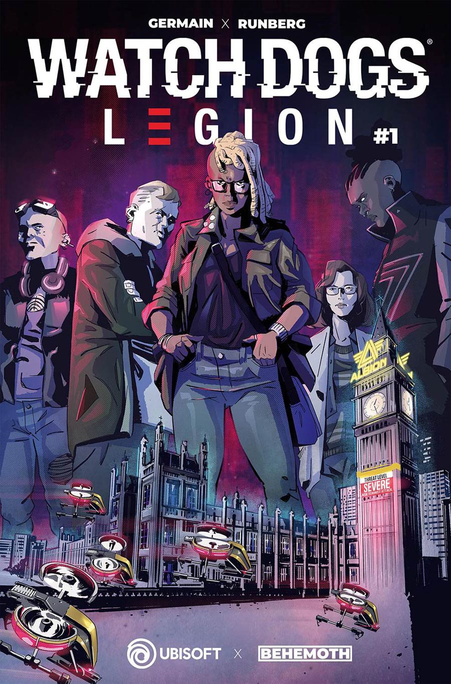 Watch Dogs Legion #1 Cover A Regular Alberto Massaggia Cover