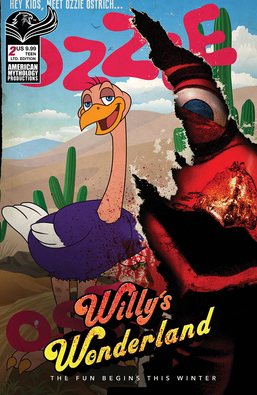 Willys Wonderland Prequel #2 Cover C Limited Edition Slashin Time Variant Cover