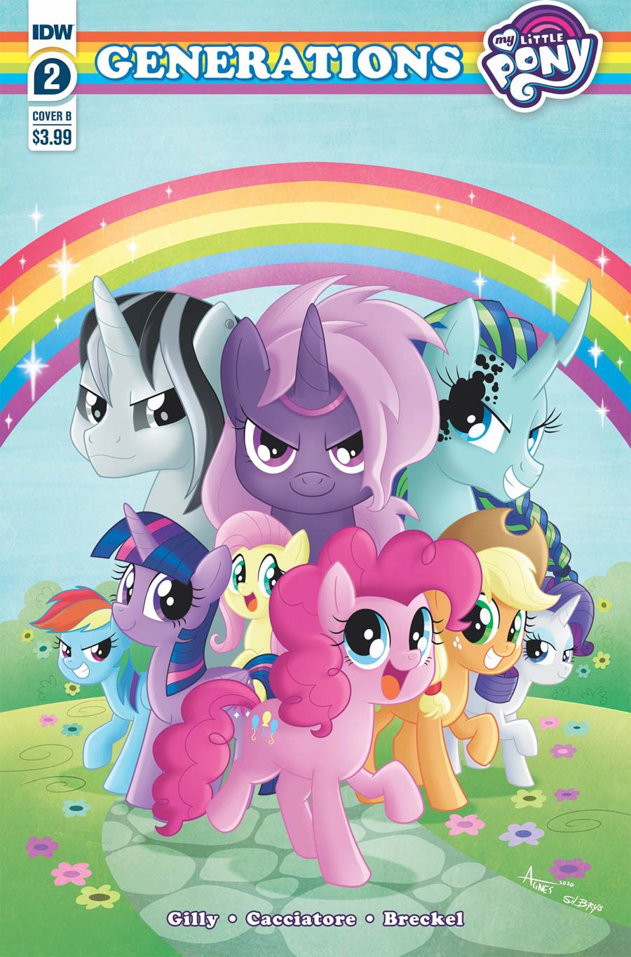 My Little Pony Generations #2 Cover B Variant Agnes Garbowska Cover