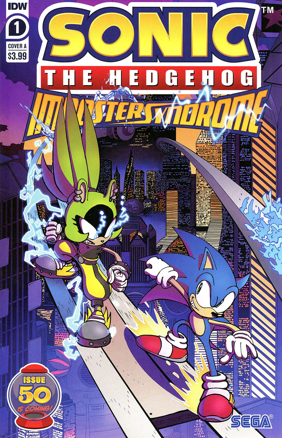 Sonic The Hedgehog Imposter Syndrome #1 Cover A Regular Mauro Fonseca Cover