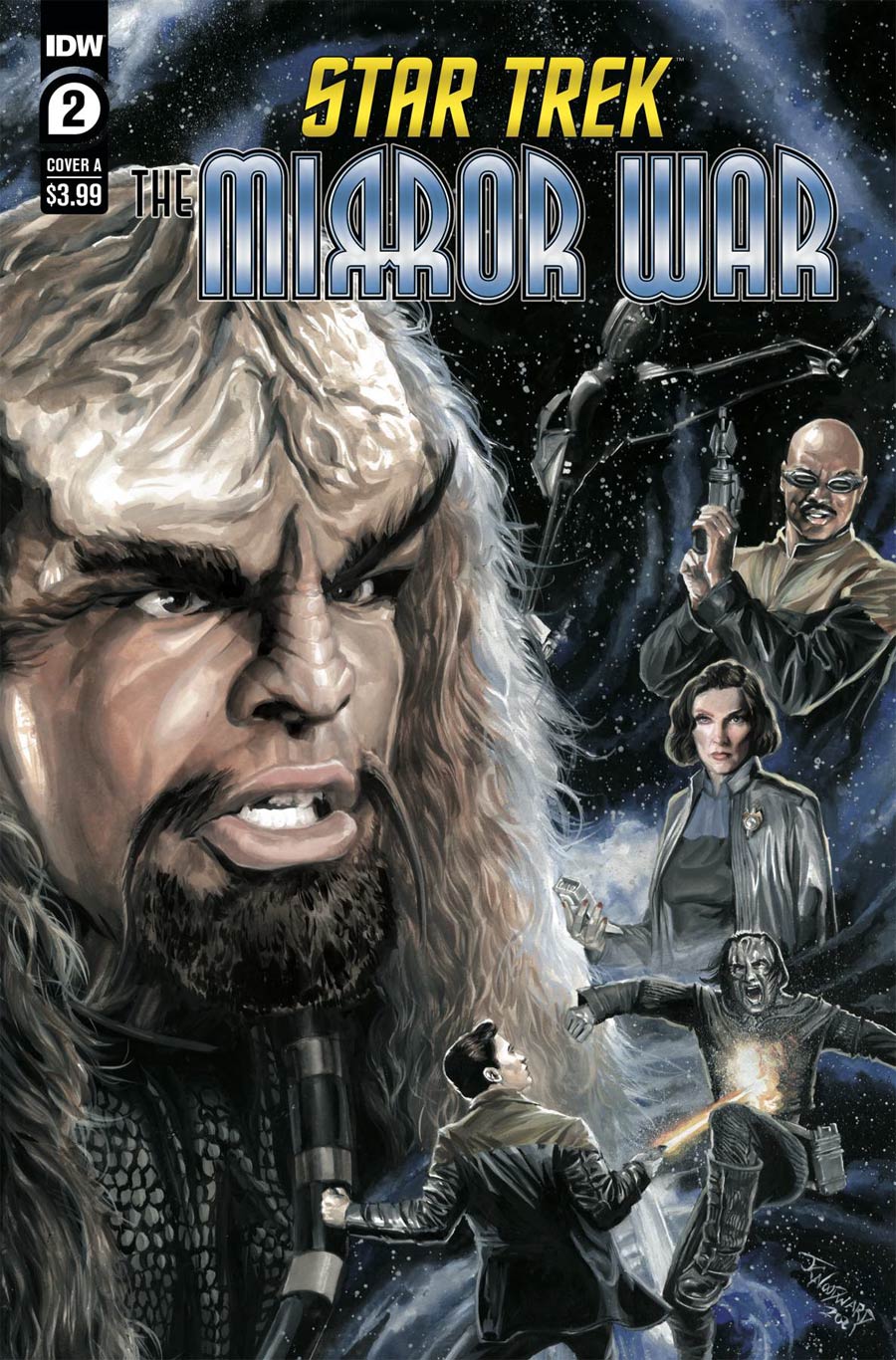 Star Trek The Mirror War #2 Cover A Regular JK Woodward Cover