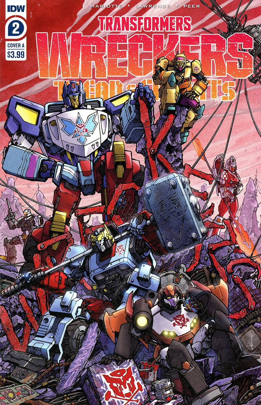 Transformers Wreckers Tread & Circuits #2 Cover B Variant Susan Suna Margevech Cover