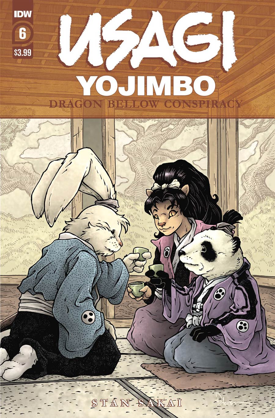 Usagi Yojimbo Dragon Bellow Conspiracy #6