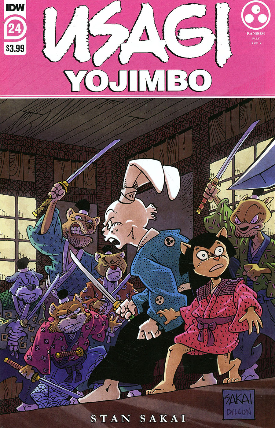 Usagi Yojimbo Vol 4 #24 Cover A Regular Stan Sakai Cover