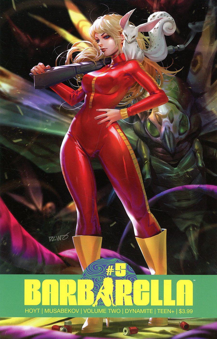 Barbarella Vol 2 #5 Cover B Variant Derrick Chew Cover