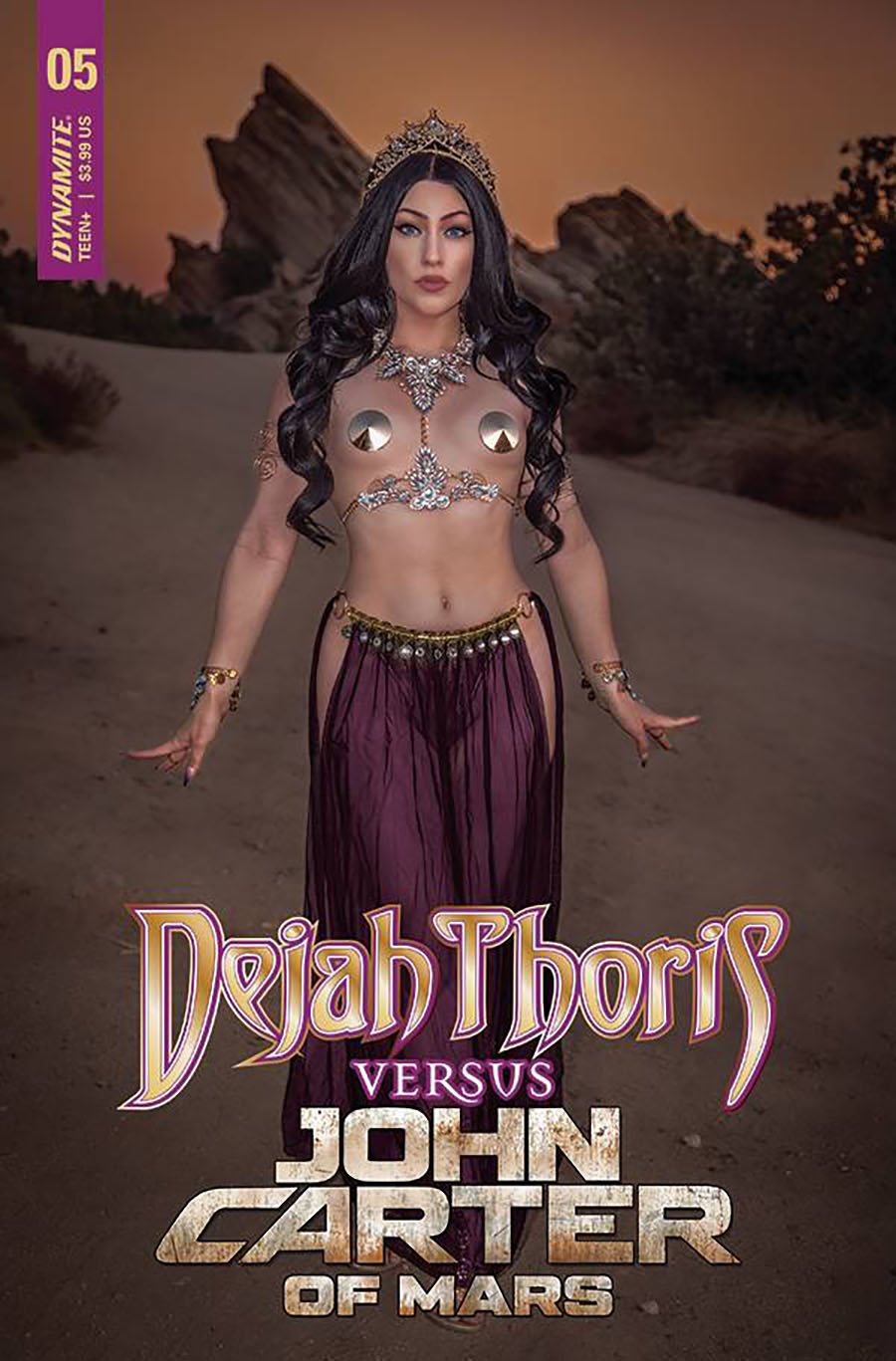 Dejah Thoris Versus John Carter Of Mars #5 Cover D Variant Rachel Hollon Cosplay Photo Cover